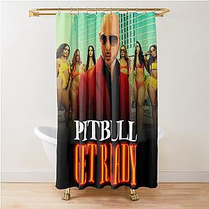 Pitbull Mr.Worldwide Get Ready Shower Curtain