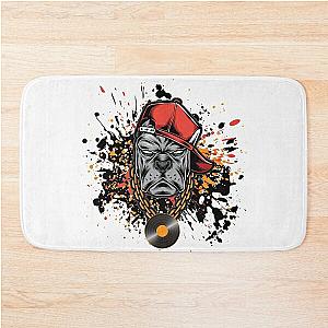 Paint Splash Pitbull Bath Mat