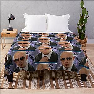 Mr Worldwide  Throw Blanket