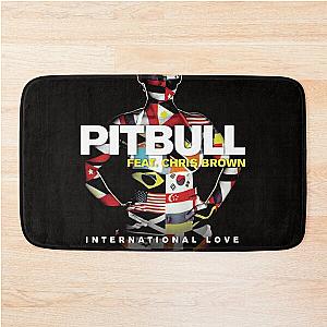 Mr Worldwide Pitbull Love International Bath Mat