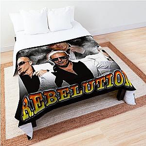 Pitbull Mr.Worldwide Vintage Comforter