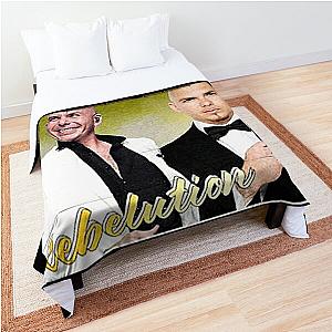 Pitbull Mr.Worldwide Vintage Comforter