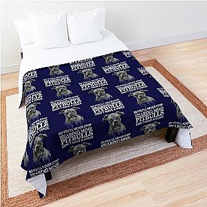 Pitbull Dog Lover Pitbull  Comforter