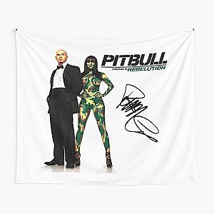 Mr Worldwide Pitbull Rapper Tapestry