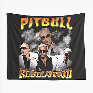 Pitbull Mr.Worldwide Vintage Tapestry