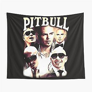 Pitbull Mr.Worldwide Vintage Tapestry