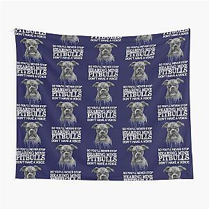 Pitbull Dog Lover Pitbull  Tapestry