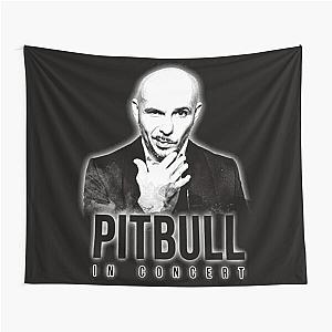 of Pitbull Mr.Worldwide Vintage Tapestry