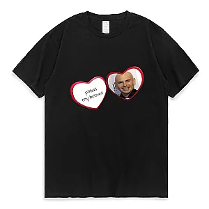 Pitbull My Beloved Print Mr Worldwide T-shirt