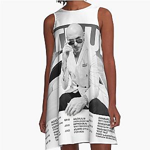 Pitbull Mr.Worldwide Tour 2021 A-Line Dress