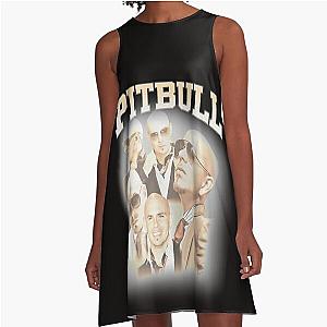 Mr Worldwide Pitbull Singer A-Line Dress