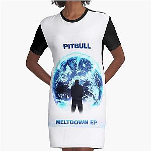 Mr Worldwide Pitbull Rapper Graphic T-Shirt Dress