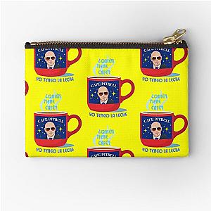 Pitbull Café con Leche Zipper Pouch