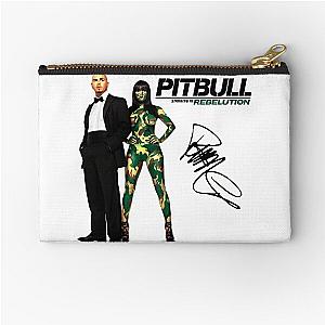 Mr Worldwide Pitbull Rapper Zipper Pouch