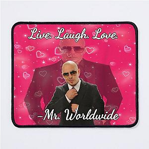 Mr Worldwide Pitbull Valentine Mouse Pad