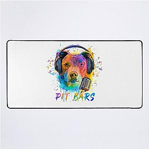 Pitbull Rapper Pit Bars Desk Mat