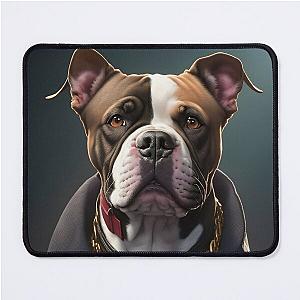 Rapper Dog Pitbull Mouse Pad