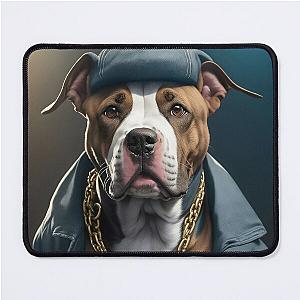 Rapper Dog Pitbull Mouse Pad