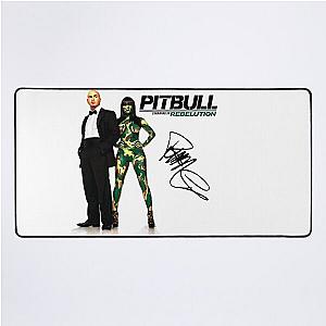 Mr Worldwide Pitbull Rapper Desk Mat