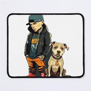 Two rapper dog pitbull Mouse Pad