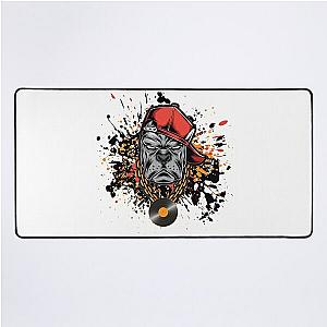 Paint Splash Pitbull Desk Mat