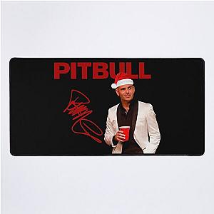 Pitbull Mr.Worldwide Christmas  Desk Mat