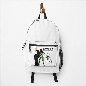 Mr Worldwide Pitbull Rapper Backpack