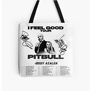 Pitbull Mr.Worldwide I Feel Good Tour 2021 All Over Print Tote Bag