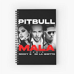 Mr Worldwide Pitbull Rapper Mala Spiral Notebook