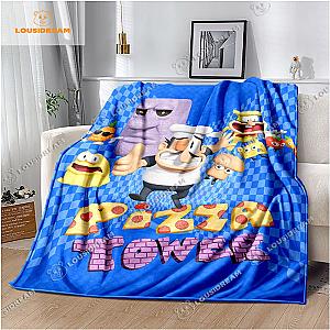 Pizza Tower Classic Pixel Game Blanket