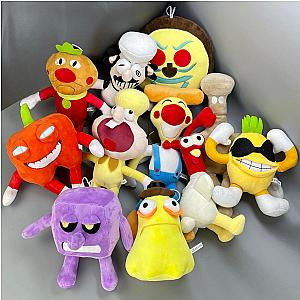 20-28cm 11pcs/set Pizza Tower Characters Peppino Plush