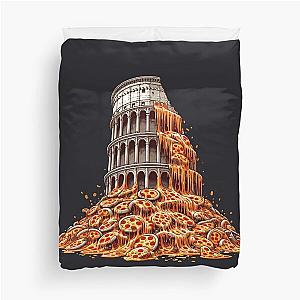 Pizza tower - for pizza lovers Duvet Cover