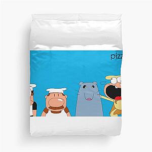 "WEEZING" Pizza Tower Duvet Cover