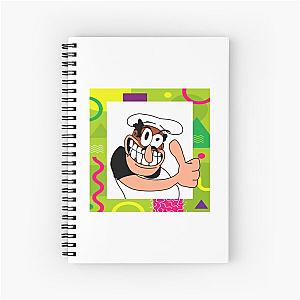 Pizza Tower Game Spiral Notebook