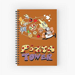 Pizza Tower Peppino Trans Spiral Notebook