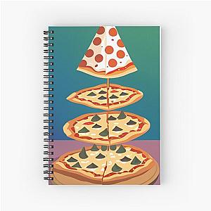 Pizza tower Spiral Notebook