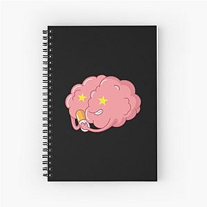 Brain and placebo tablet Spiral Notebook