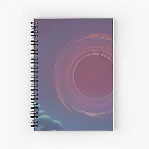 Moon Art Placebo Spiral Notebook