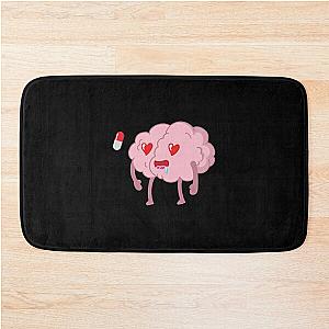 Brain loves the placebo effect Bath Mat