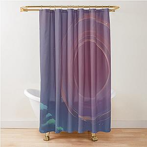 Moon Art Placebo Shower Curtain