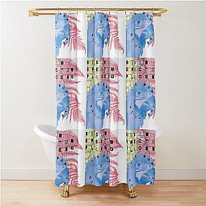 The Dopamine Train - Broad Specyrum Placebo Shower Curtain