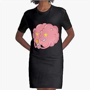 Brain and placebo tablet Graphic T-Shirt Dress