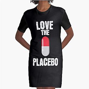 Love The Placebo Effect Graphic T-Shirt Dress