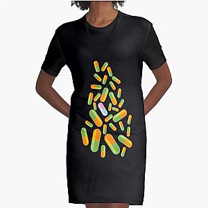 Cascade of Placebo  Graphic T-Shirt Dress