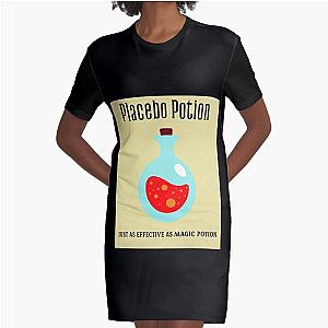 Placebo Potion Graphic T-Shirt Dress