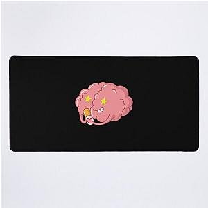 Brain and placebo tablet Desk Mat