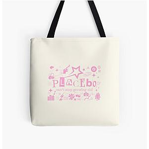 Placebo Sticker Lyrics All Over Print Tote Bag