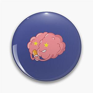 Brain and placebo tablet Pin