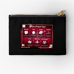 It’s Evolve or Die – Plague Inc Style Plagueincevolved.shop Zipper Pouches