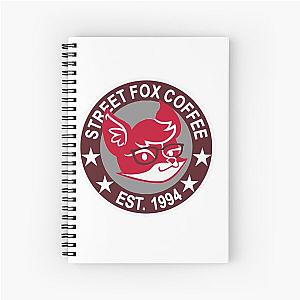 Street Fox Coffee from Planet Coaster Spiral Notebook